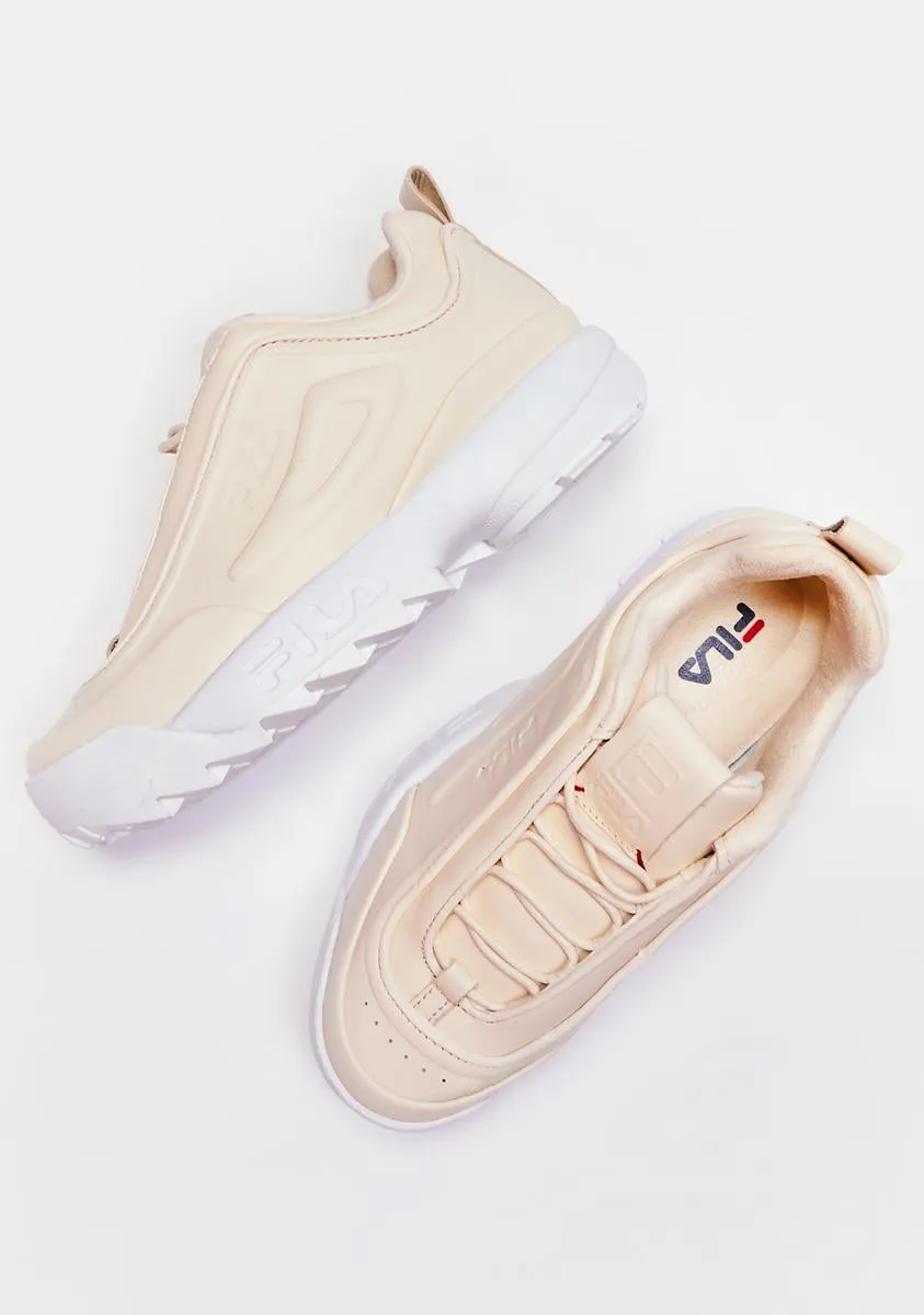 Gardenia White Disruptor Zero Sneakers