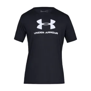 UNDER ARMOUR MEN SPORTSTYLE LOGO SHORT SLEEVE ROUND NECK BLACK