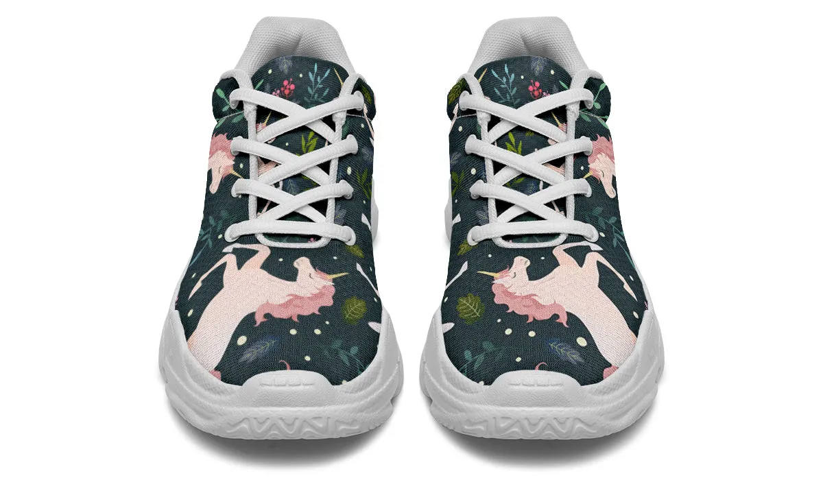 Unicorn Garden Chunky Sneakers