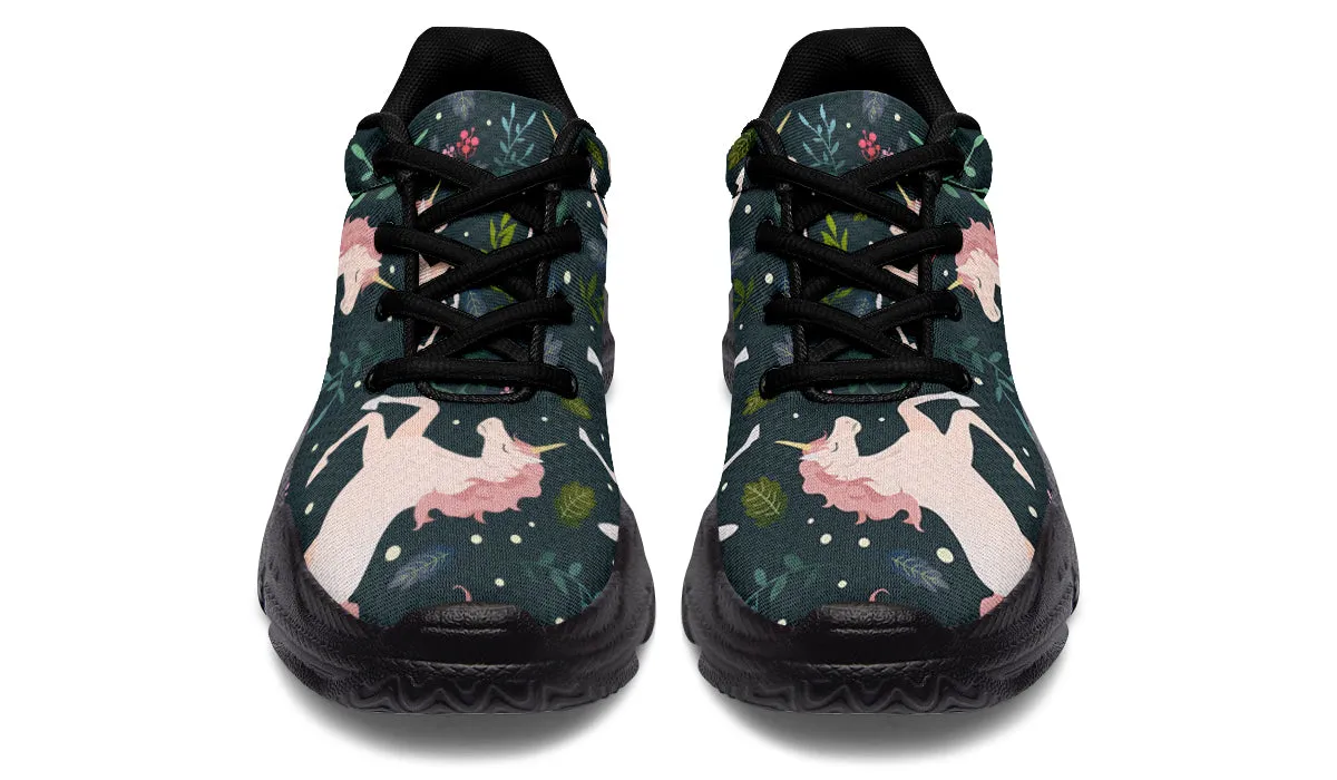 Unicorn Garden Chunky Sneakers