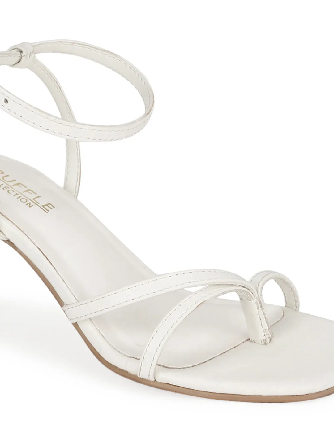 White PU Strappy Stiletto Sandals (TC-ST-1234-WHTPU)